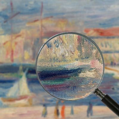 The Port Of Saint-Tropez Pierre-Auguste Renoir par316 canvas print
