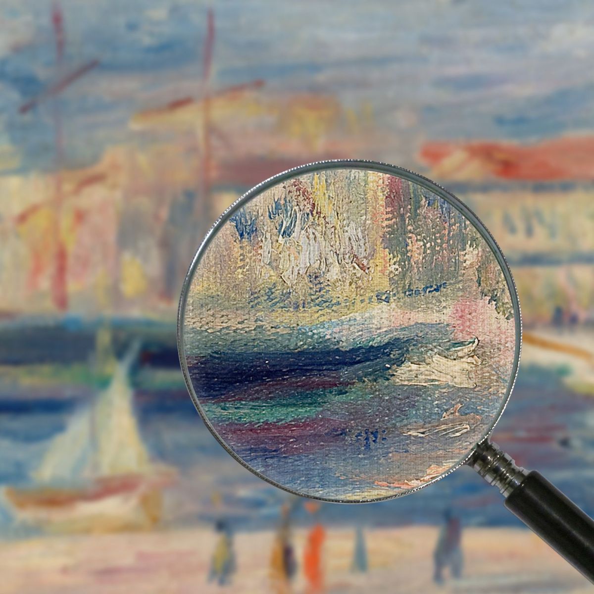 The Port Of Saint-Tropez Pierre-Auguste Renoir par316 canvas print