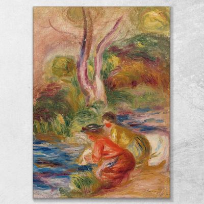 The Washers Pierre-Auguste Renoir par322 canvas print 