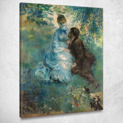 Lovers Pierre-Auguste Renoir par327 canvas print 