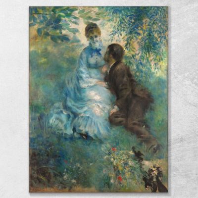 Lovers Pierre-Auguste Renoir par327 canvas print 