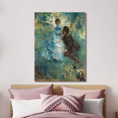 Lovers Pierre-Auguste Renoir par327 canvas print 