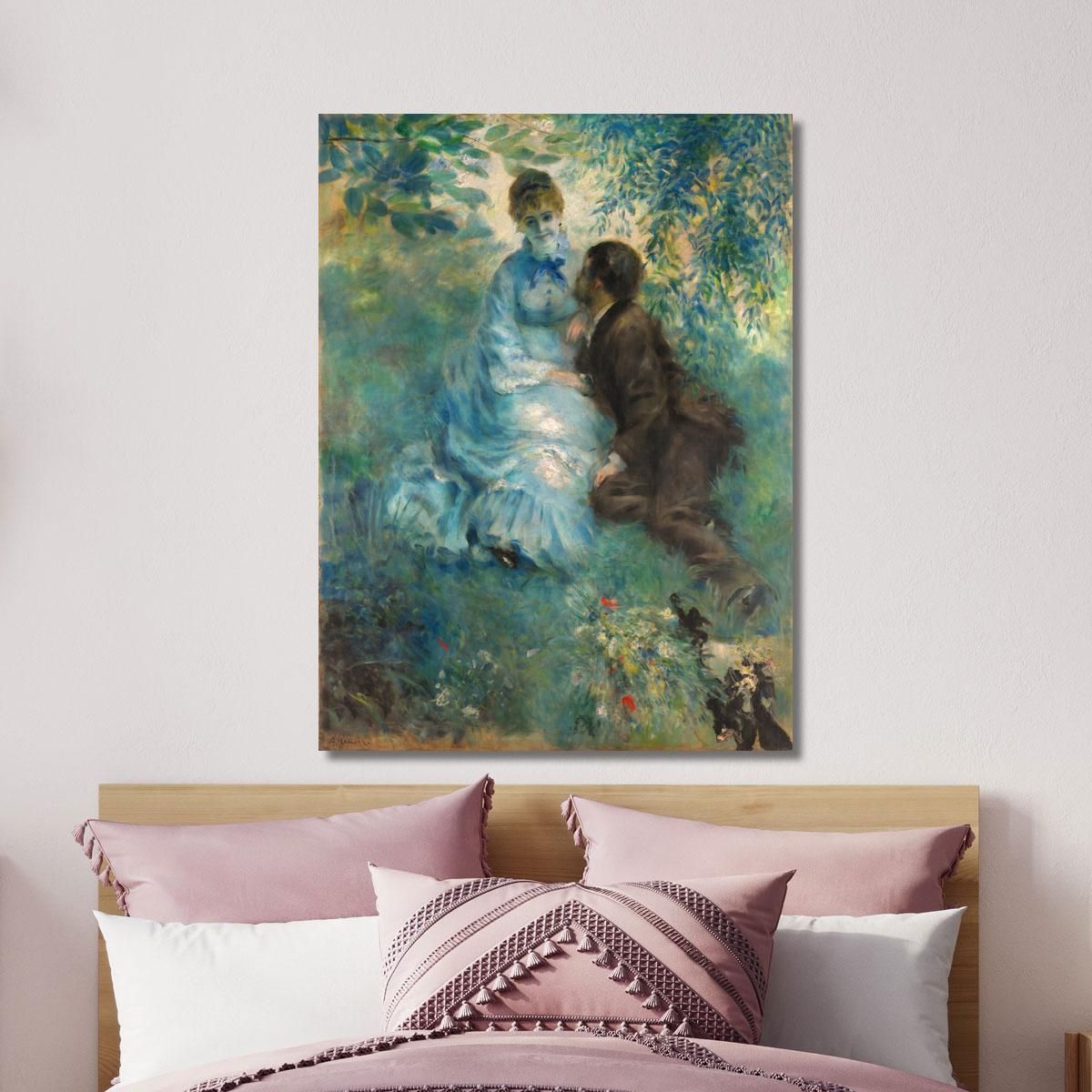 Lovers Pierre-Auguste Renoir par327 canvas print 
