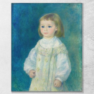 Lucie Berard Child In White Pierre-Auguste Renoir par328 canvas print 