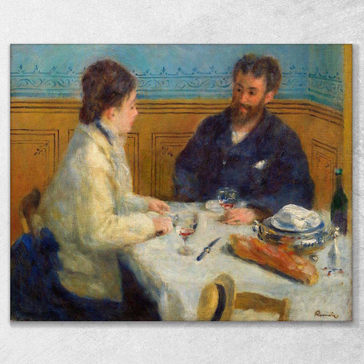 Luncheon Lunch Pierre-Auguste Renoir par329 canvas print 