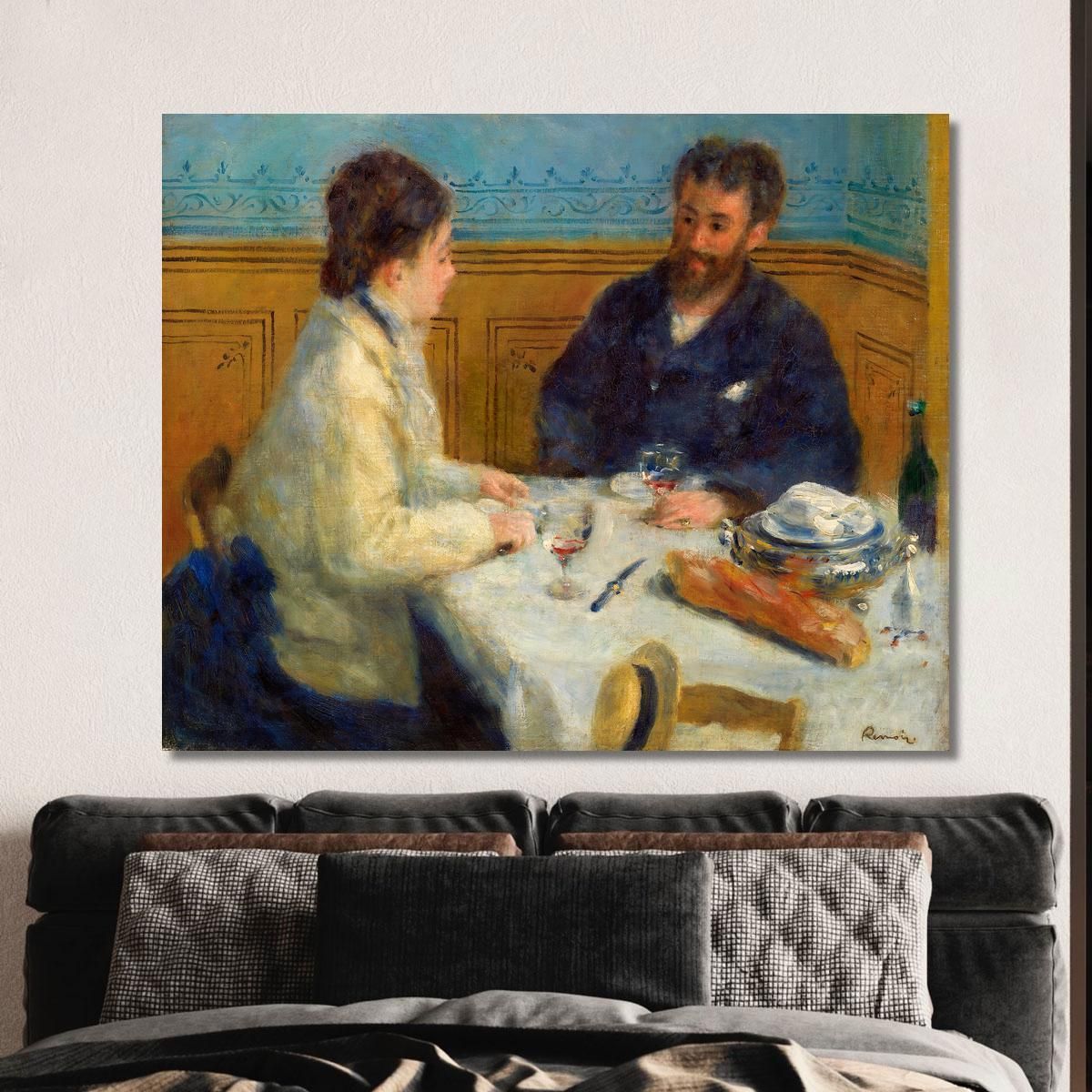 Luncheon Lunch Pierre-Auguste Renoir par329 canvas print 
