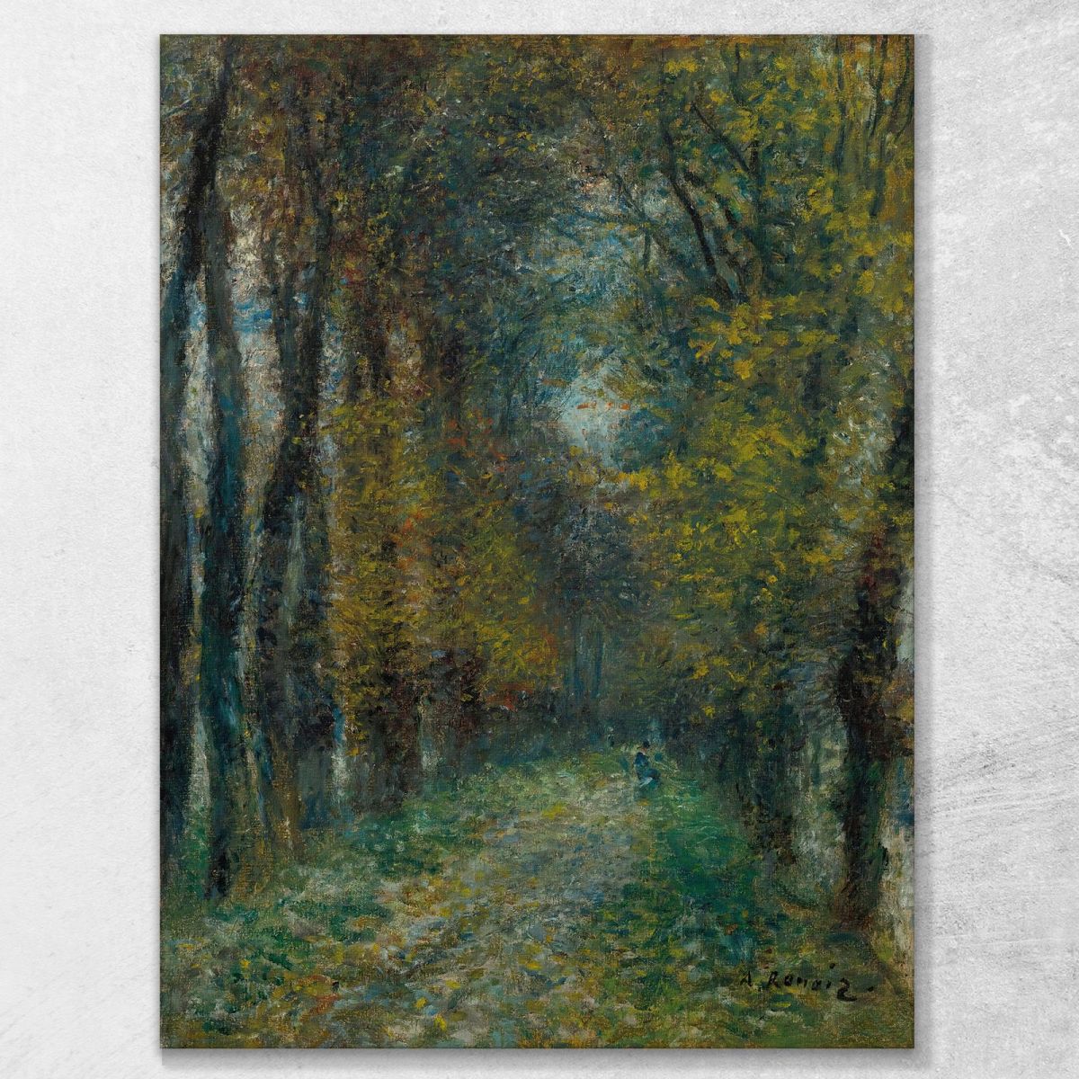 The Covered Walkway Pierre-Auguste Renoir par331 canvas print 