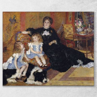 Madame Georges Charpentier Lemonnier And Her Children Pierre-Auguste Renoir par333 canvas print 