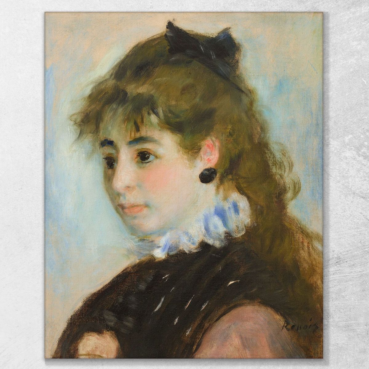 Madame Henriot 2 Pierre-Auguste Renoir par334 canvas print 