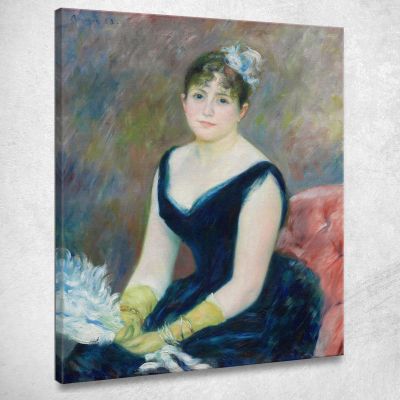 Mrs Léon Clapisson Pierre-Auguste Renoir par336 canvas print 