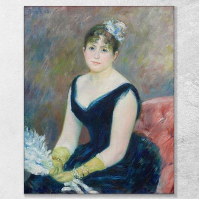 Mrs Léon Clapisson Pierre-Auguste Renoir par336 canvas print 