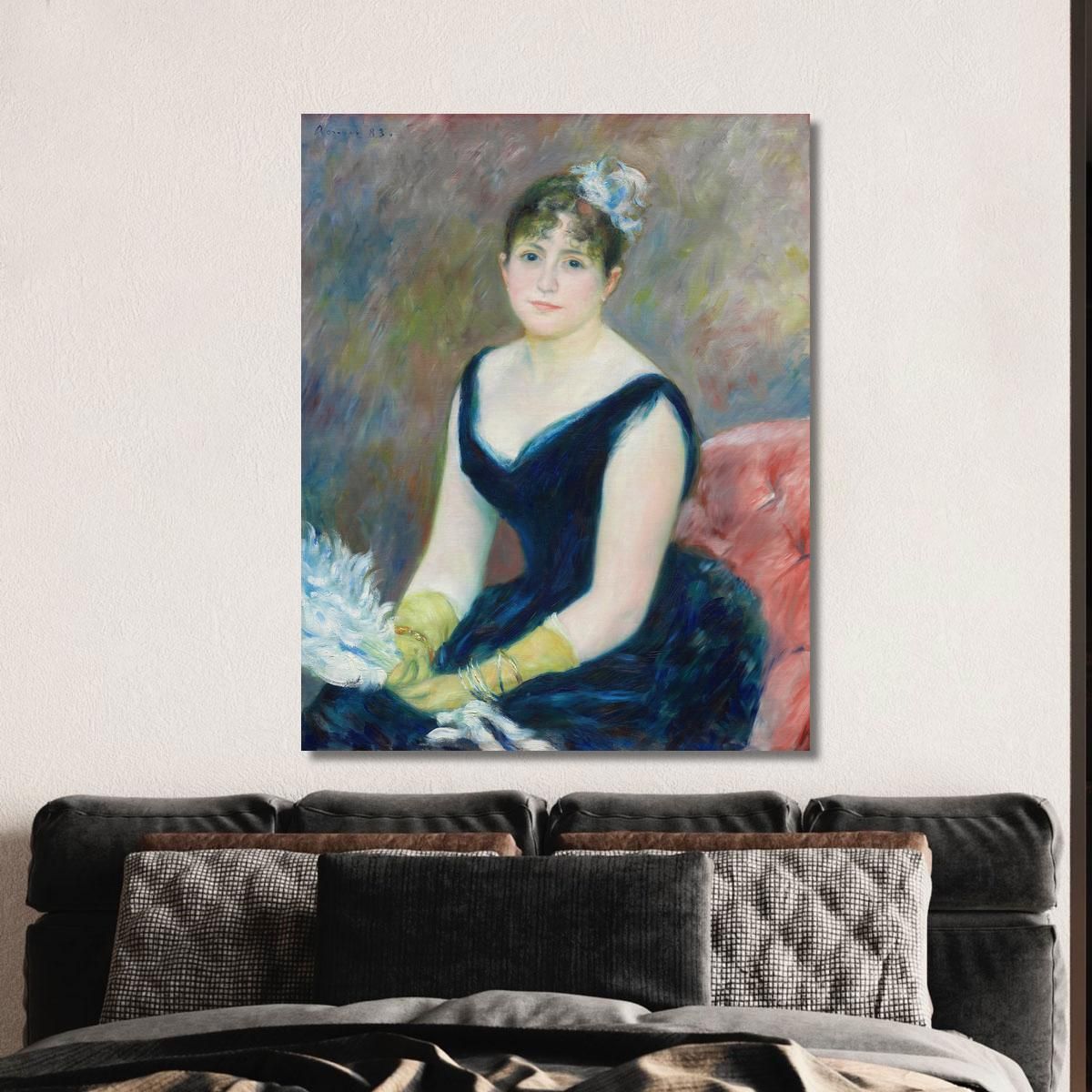 Mrs Léon Clapisson Pierre-Auguste Renoir par336 canvas print 