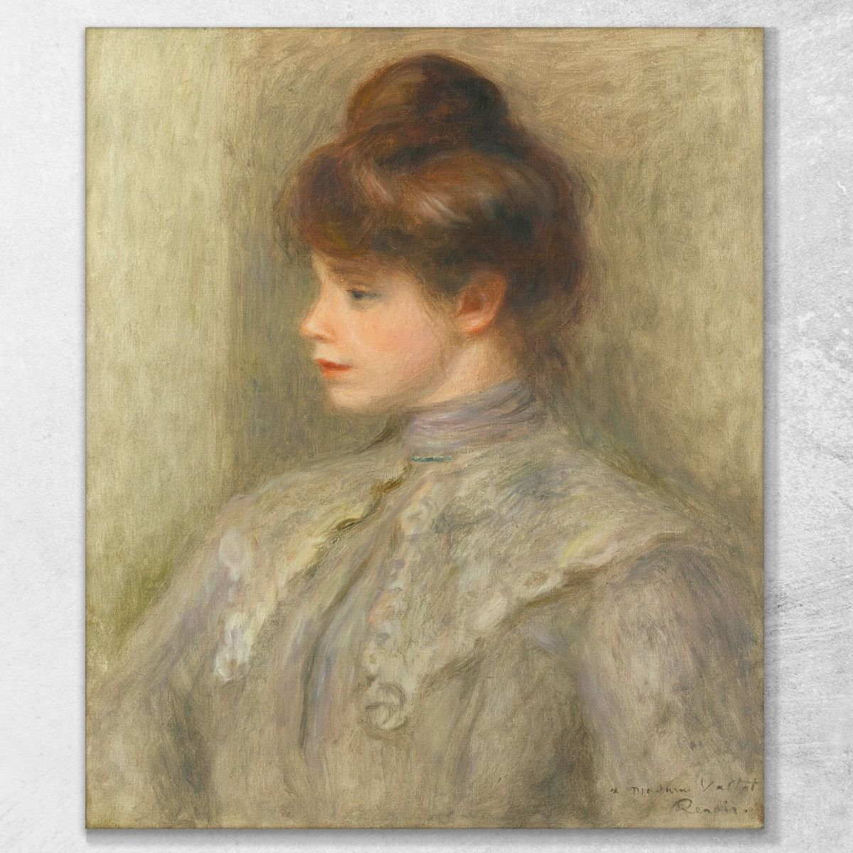 Madame Valtat Born Suzanne Noël Pierre-Auguste Renoir par338 canvas print 