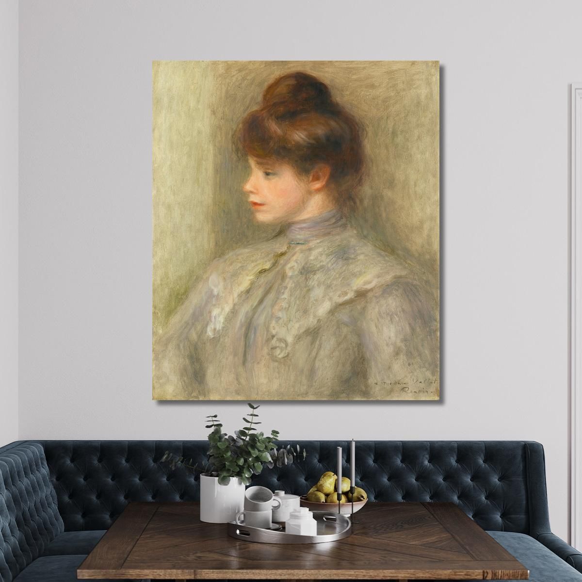 Madame Valtat Born Suzanne Noël Pierre-Auguste Renoir par338 canvas print 