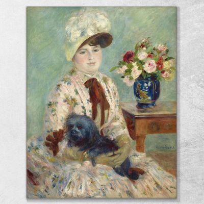Miss Charlotte Berthier Pierre-Auguste Renoir par344 canvas print 