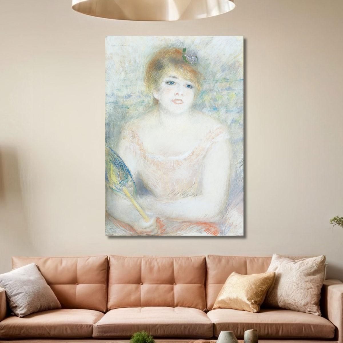 Miss Jeanne Samary Pierre-Auguste Renoir par345 canvas print 
