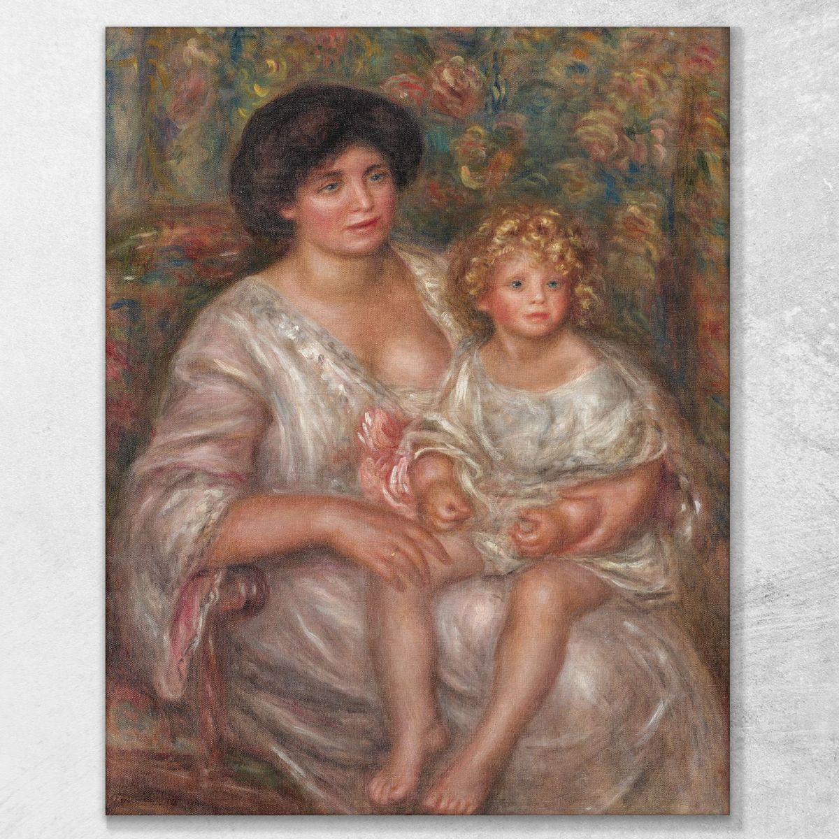 Mother And Child Pierre-Auguste Renoir par348 canvas print 