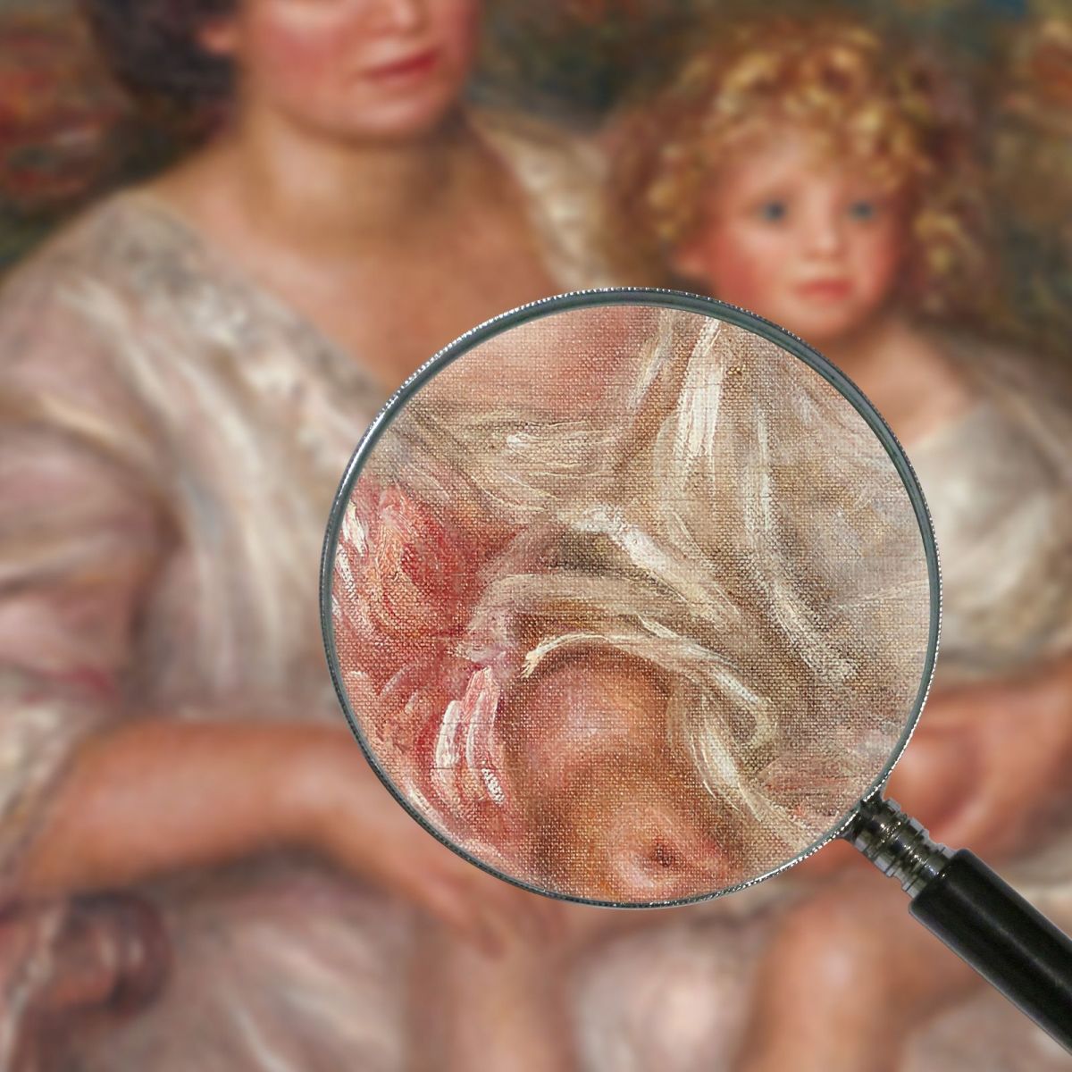 Mother And Child Pierre-Auguste Renoir par348 canvas print