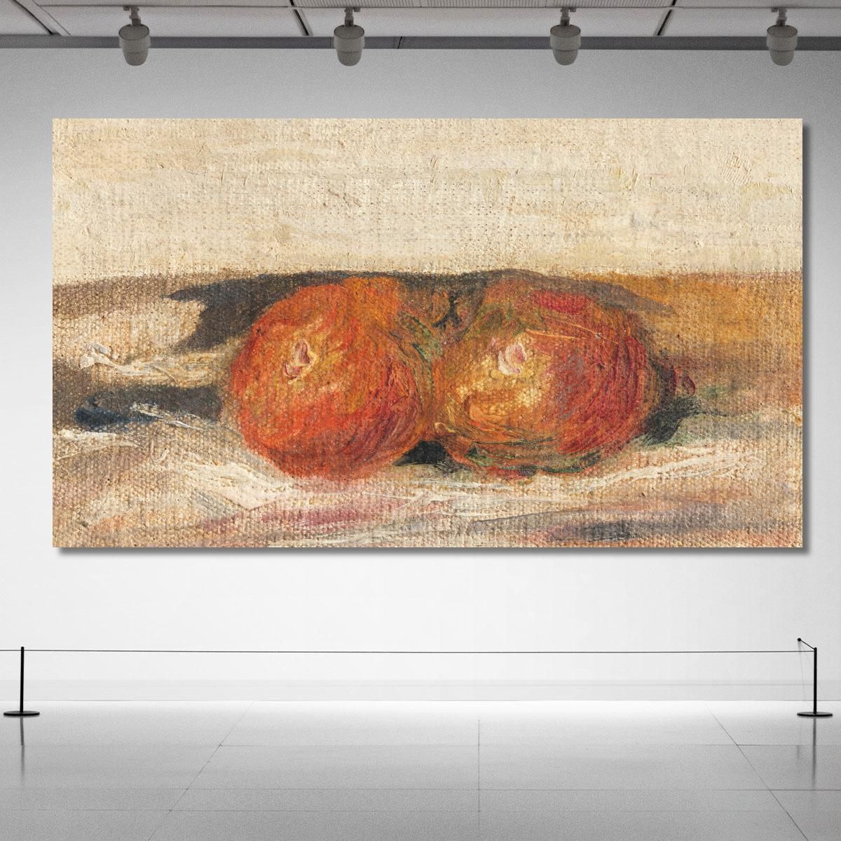 Still Life Two Apples Pierre-Auguste Renoir par349 canvas print 