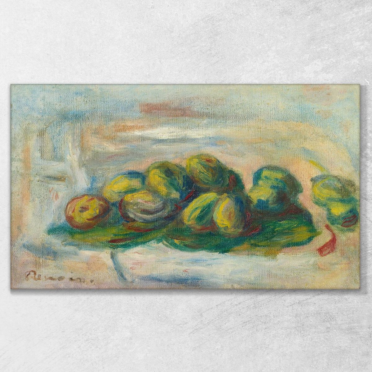 Still Life With Almonds Pierre-Auguste Renoir par351 canvas print 