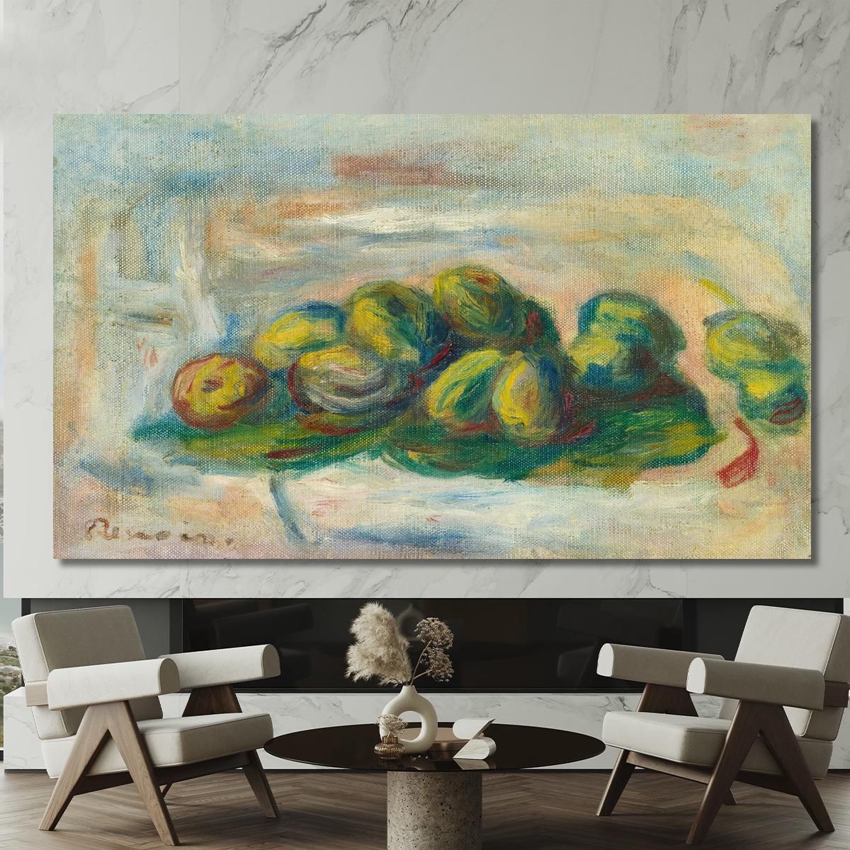 Still Life With Almonds Pierre-Auguste Renoir par351 canvas print 