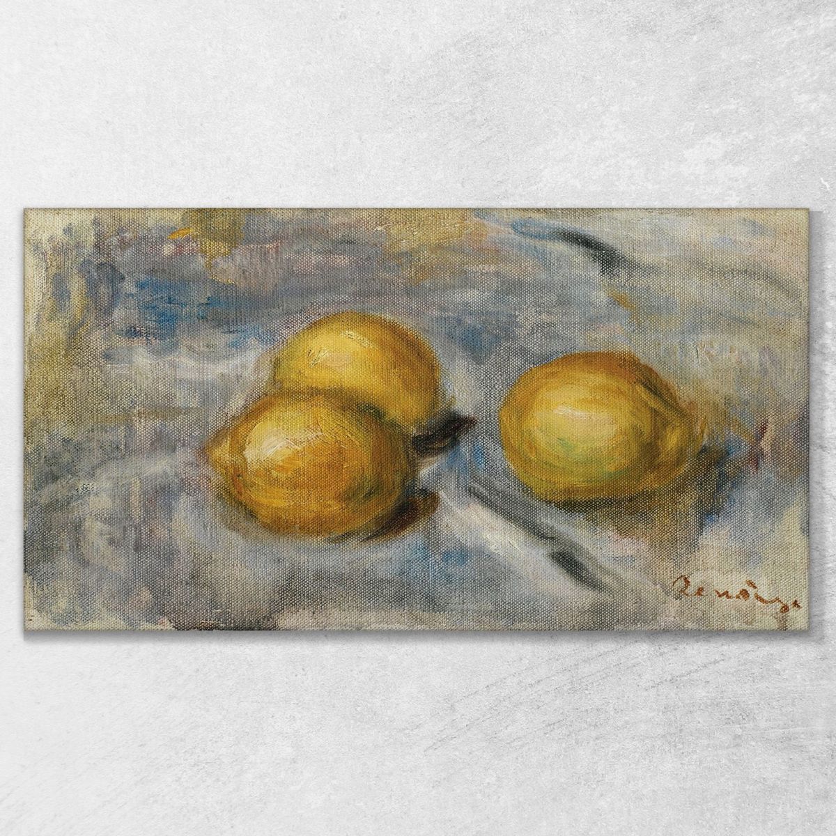 Still Life With Lemons Pierre-Auguste Renoir par353 canvas print 