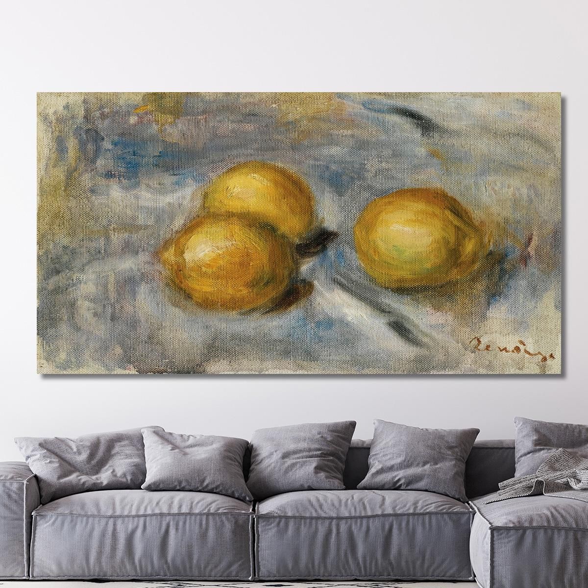 Still Life With Lemons Pierre-Auguste Renoir par353 canvas print 