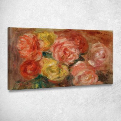 Still Life With Roses Pierre-Auguste Renoir par354 canvas print 
