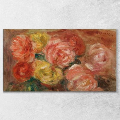 Still Life With Roses Pierre-Auguste Renoir par354 canvas print 