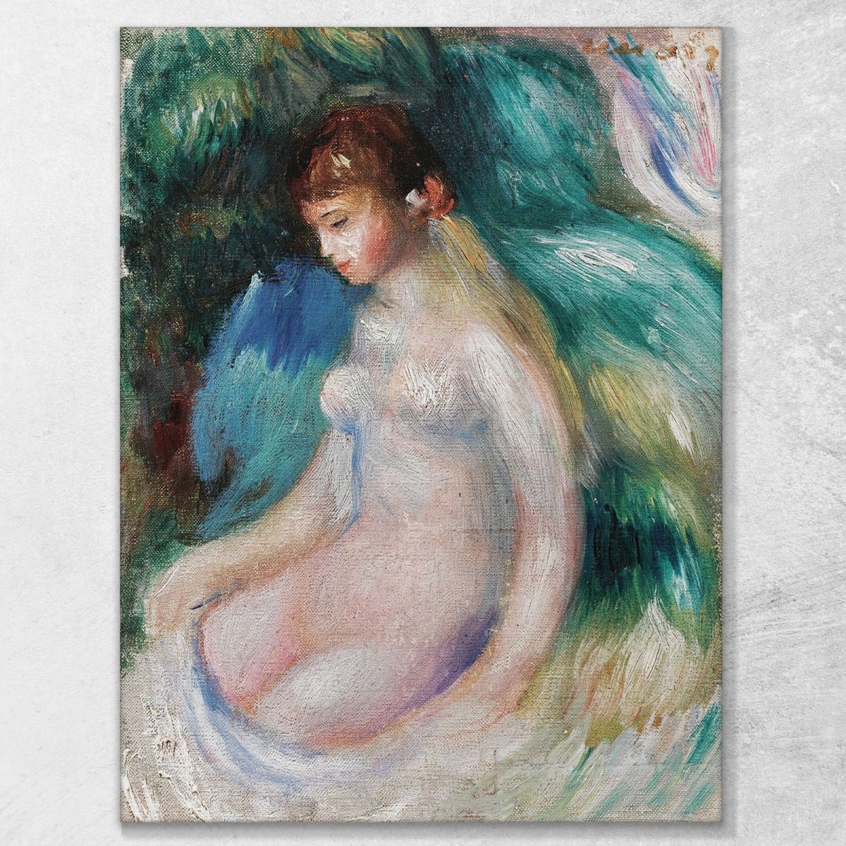 No Assisi Pierre-Auguste Renoir par360 canvas print 