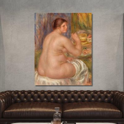 Nude From The Back Nu De Dos Pierre-Auguste Renoir par363 canvas print 