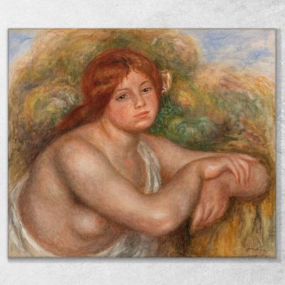 Nude Study Bust Of A Woman Pierre-Auguste Renoir par364 canvas print 