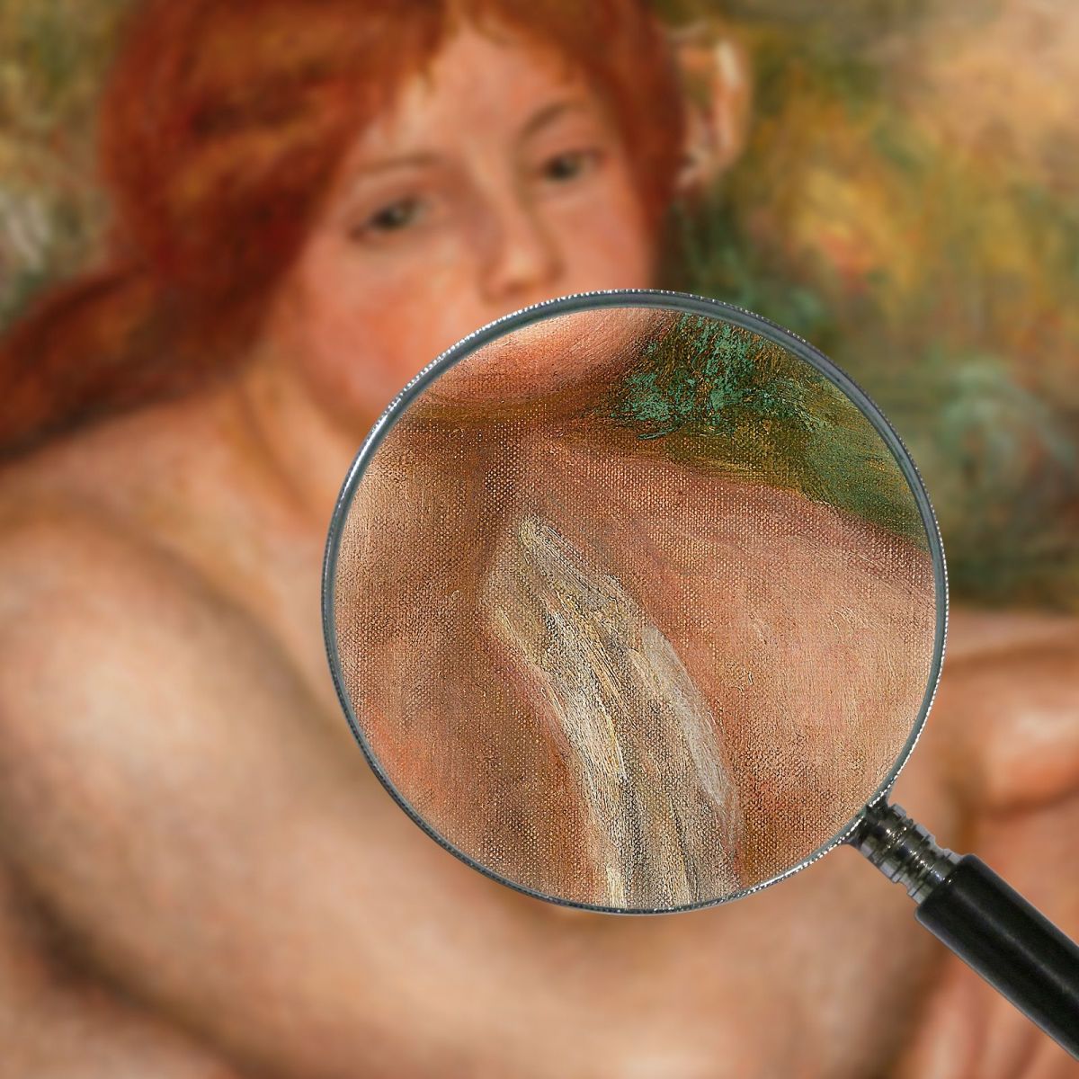 Nude Study Bust Of A Woman Pierre-Auguste Renoir par364 canvas print