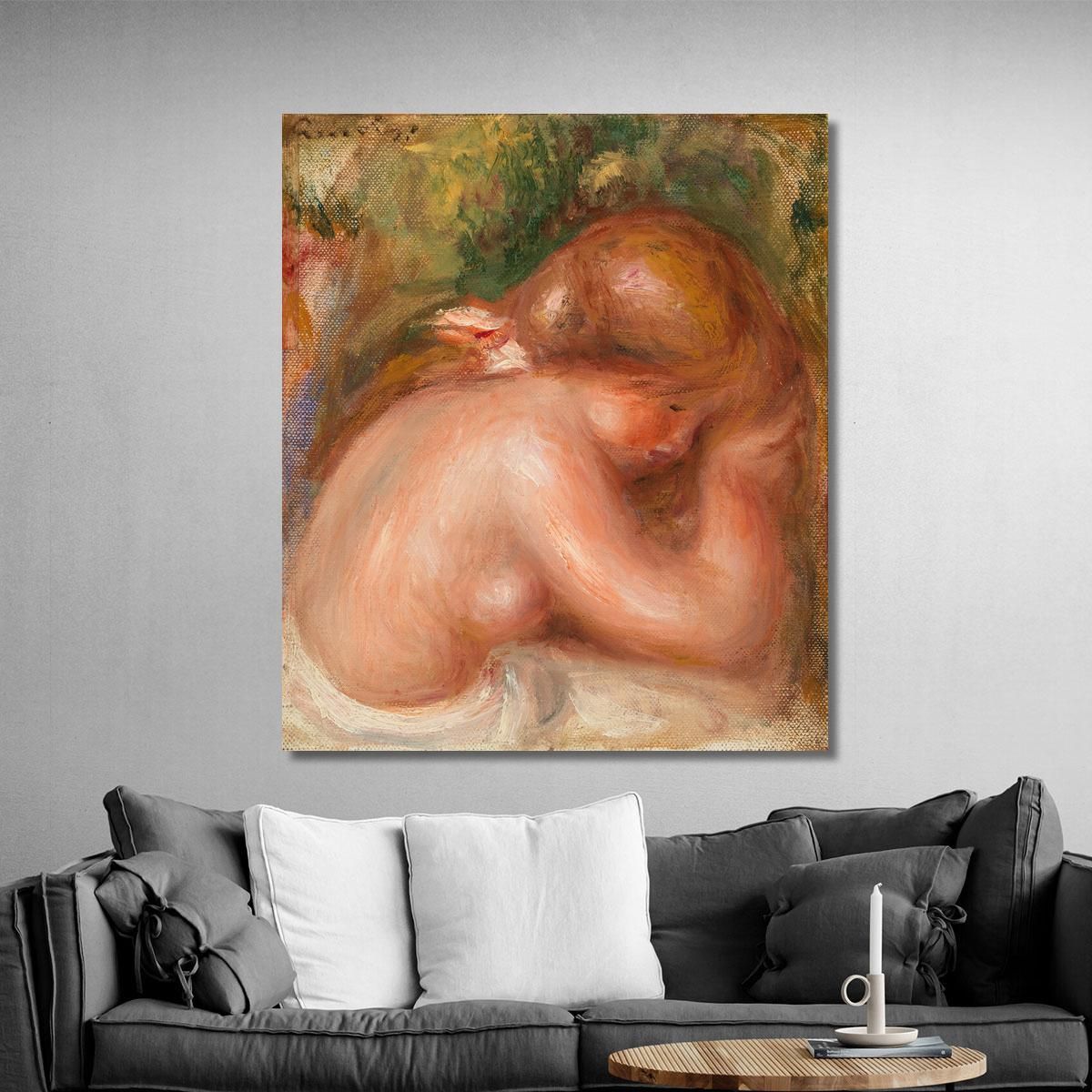 Nude Torso Of Young Girl Pierre-Auguste Renoir par365 canvas print 