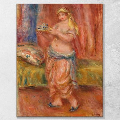 Odalisque With Tea Set Odalisque With Tea Set Pierre-Auguste Renoir par371 canvas print 