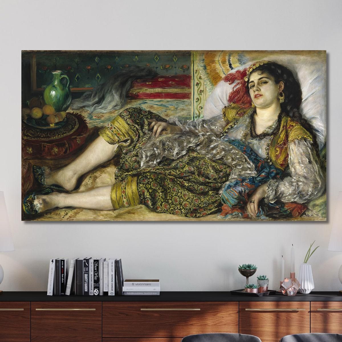 Odalisque Pierre-Auguste Renoir par372 canvas print 