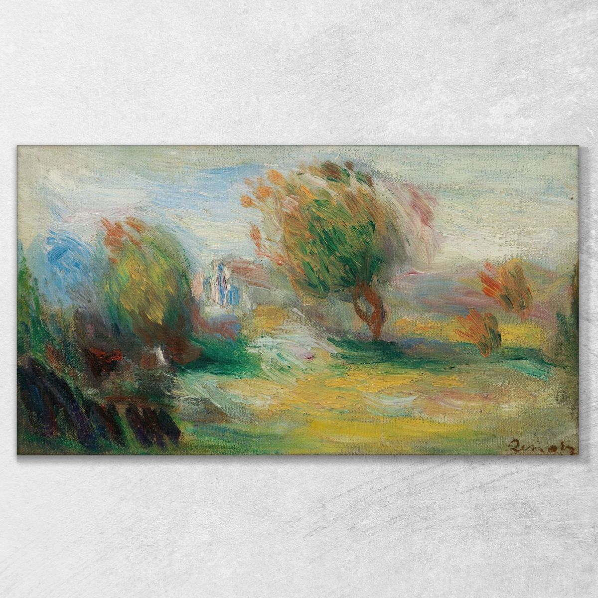Landscape 5 Pierre-Auguste Renoir par377 canvas print 