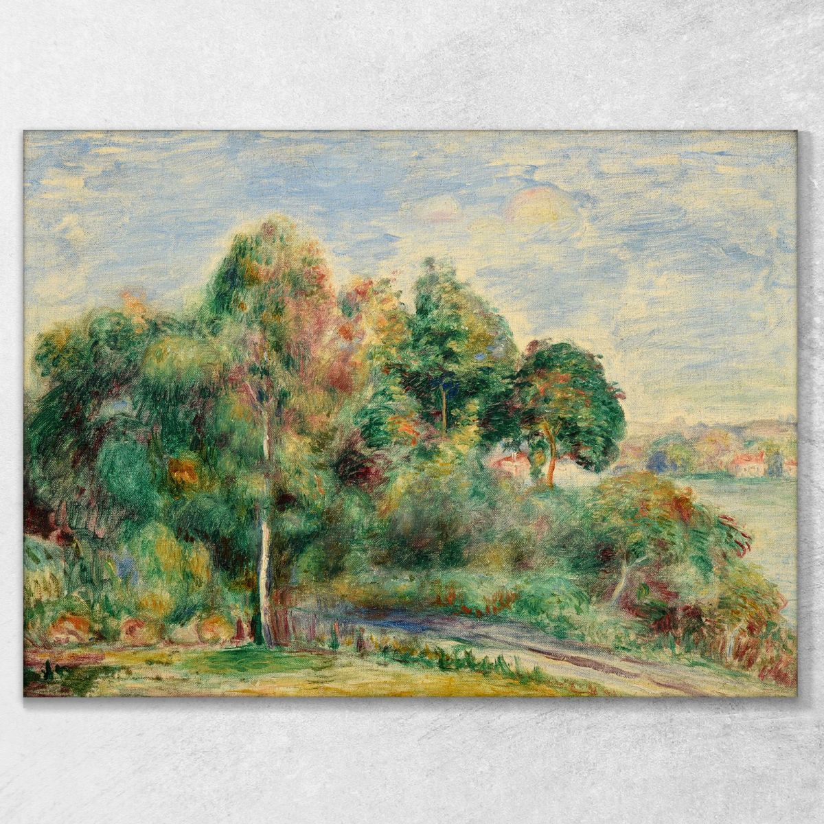 Landscape 8 Pierre-Auguste Renoir par380 canvas print 