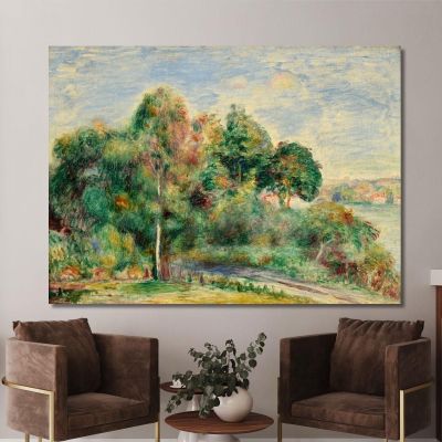 Landscape 8 Pierre-Auguste Renoir par380 canvas print 