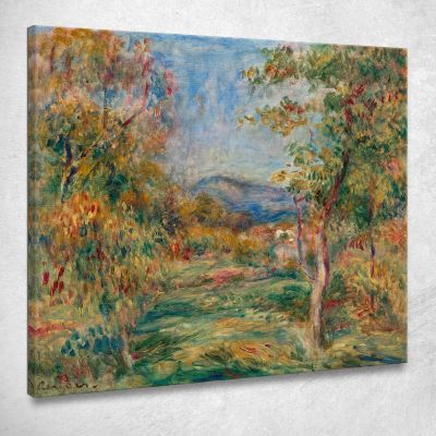 Landscape Of Cagnes Pierre-Auguste Renoir par387 canvas print 