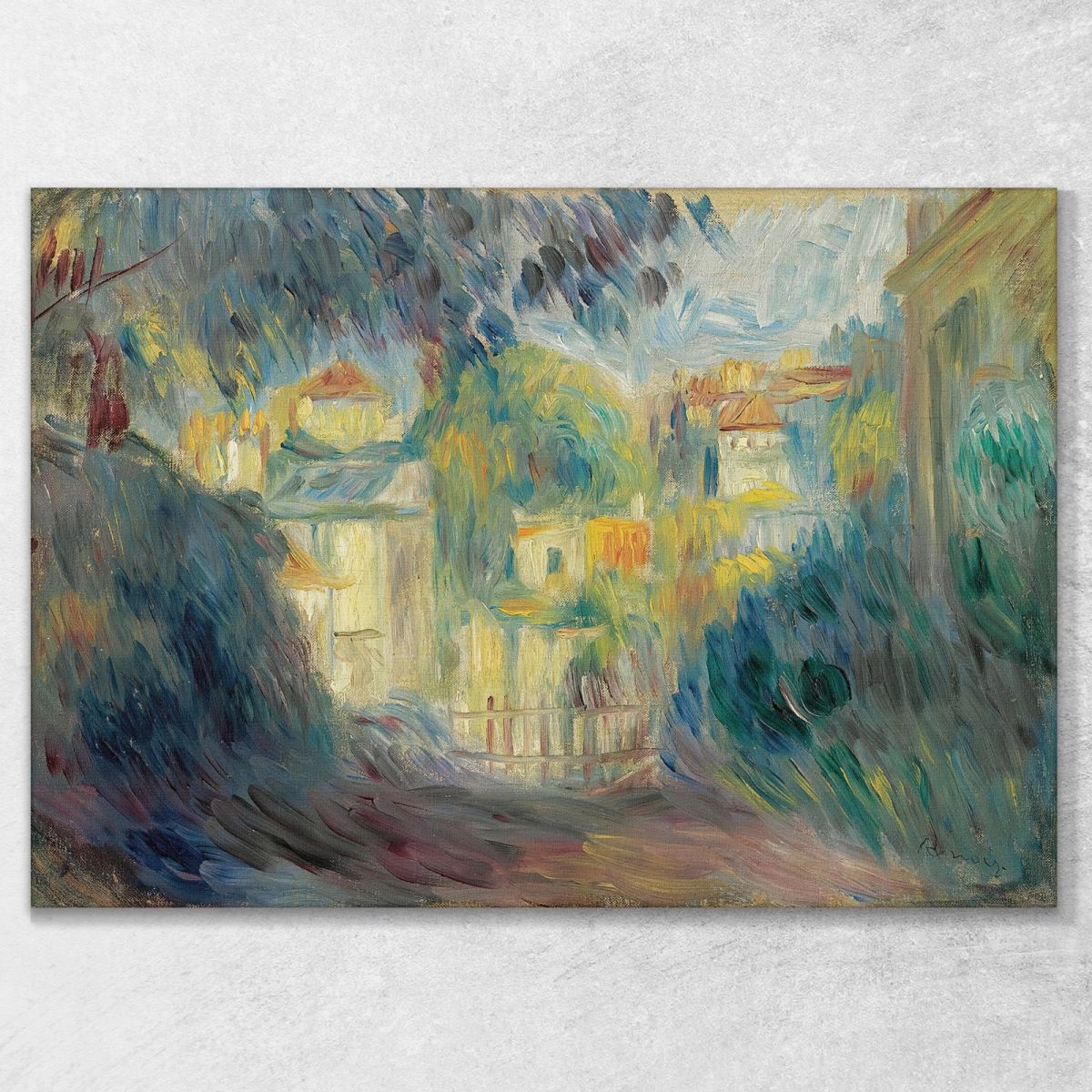 Landscape Pierre-Auguste Renoir par391 canvas print 