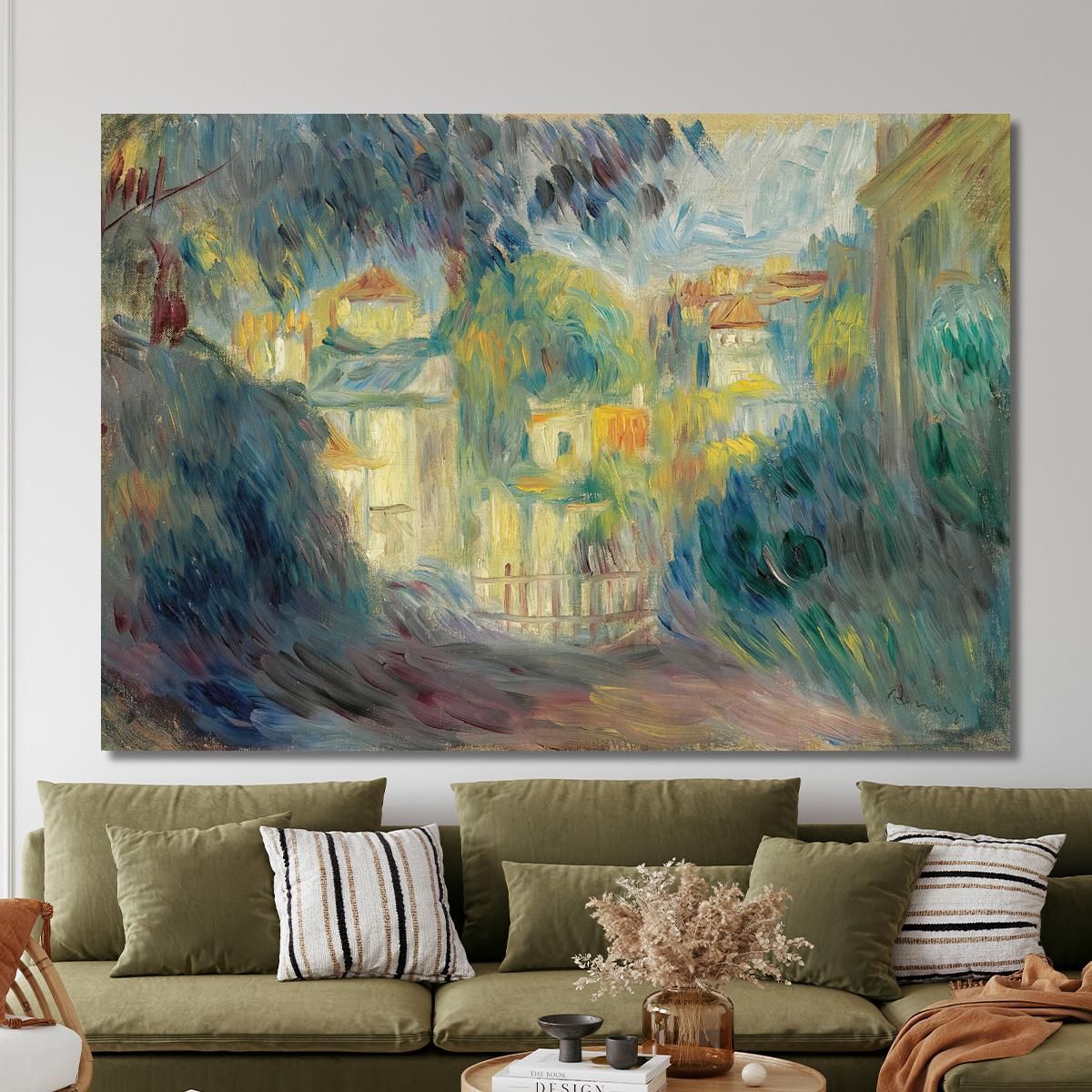 Landscape Pierre-Auguste Renoir par391 canvas print 