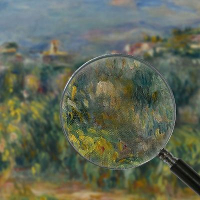 Landscapes Of Provence Cagnes Pierre-Auguste Renoir par392 canvas print