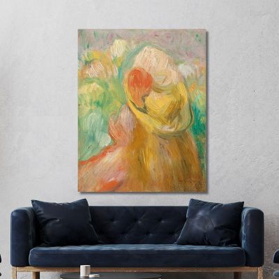 Little Girl In Yellow Hat Pierre-Auguste Renoir par397 canvas print 