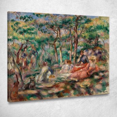 Picnic Lunch On The Grass Pierre-Auguste Renoir par401 canvas print 