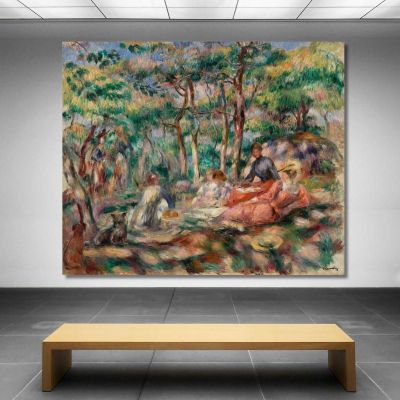 Picnic Lunch On The Grass Pierre-Auguste Renoir par401 canvas print 