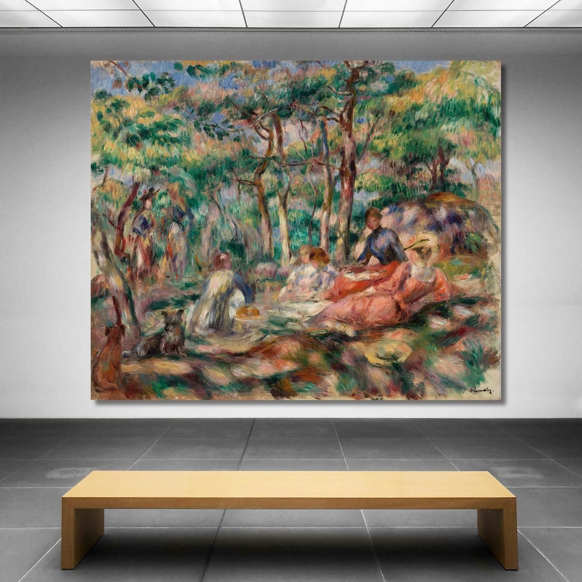 Picnic Lunch On The Grass Pierre-Auguste Renoir par401 canvas print 