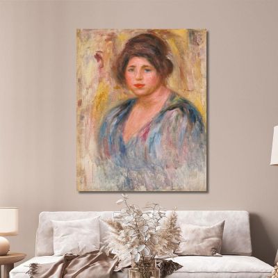 Portrait Of A Woman Gabrielle Renard Pierre-Auguste Renoir par407 canvas print 
