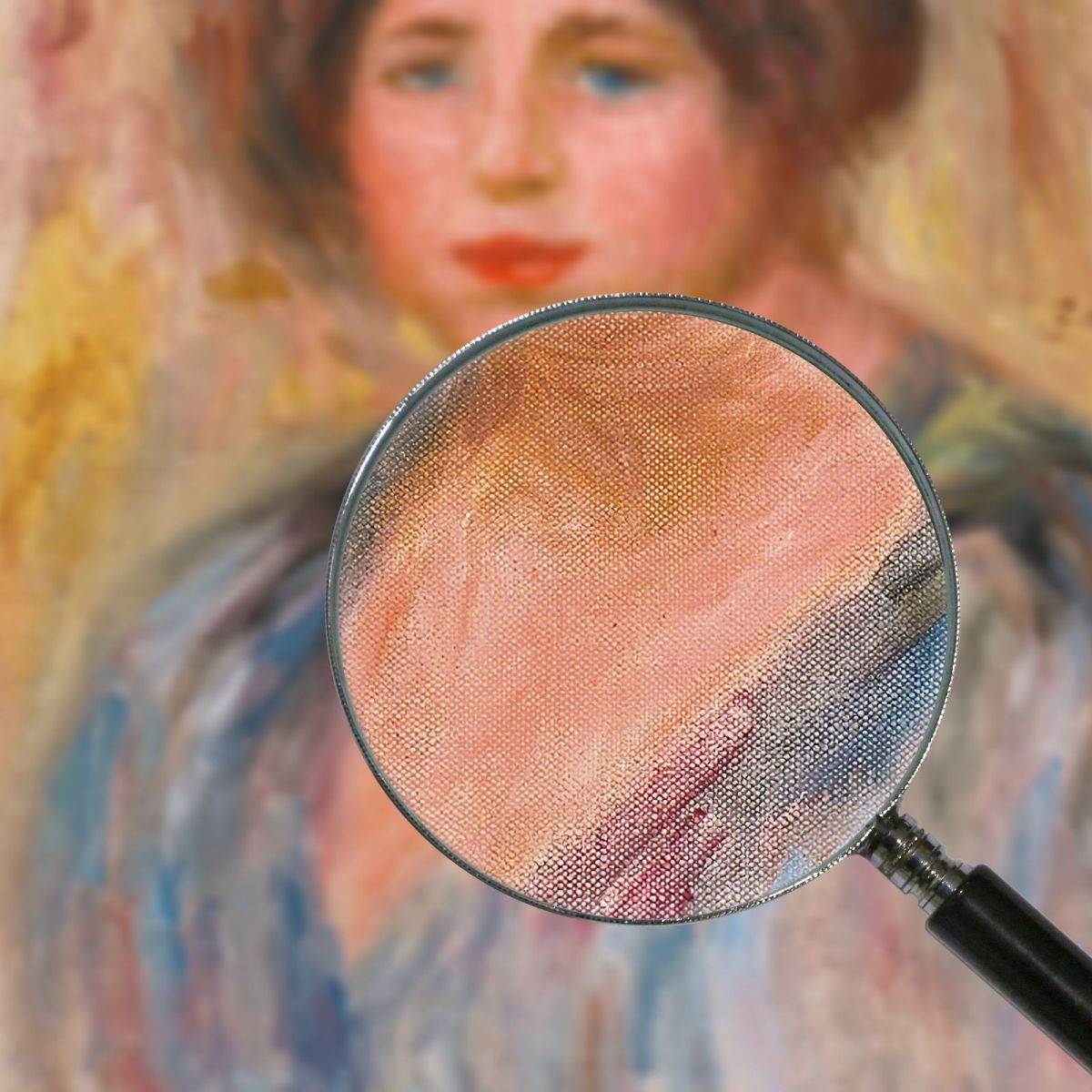 Portrait Of A Woman Gabrielle Renard Pierre-Auguste Renoir par407 canvas print