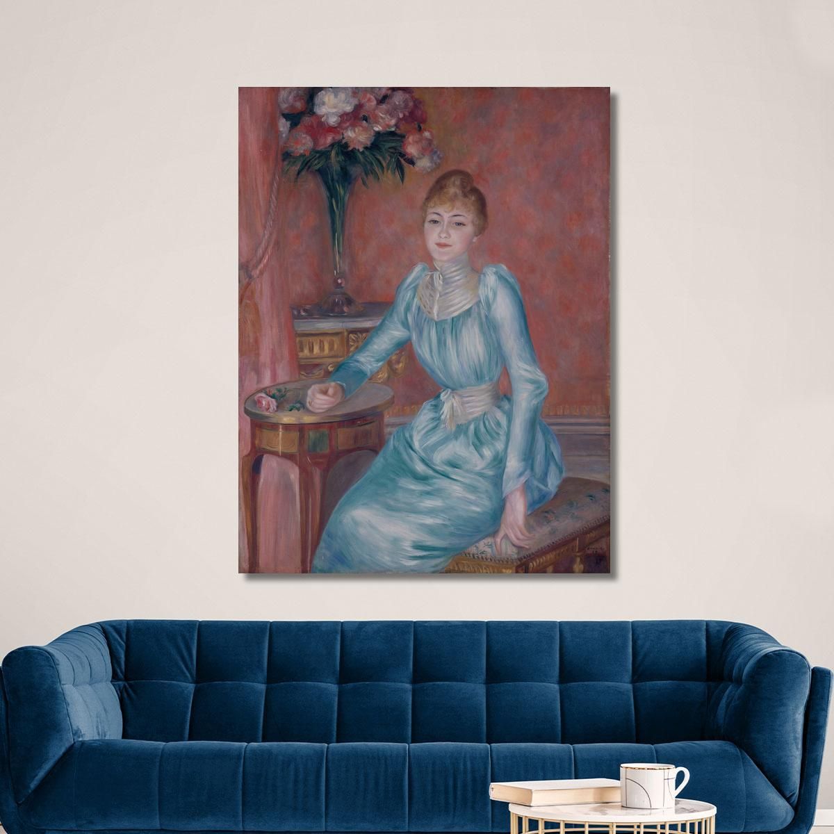 Portrait Of Madame De Bonnieres Pierre-Auguste Renoir par414 canvas print 